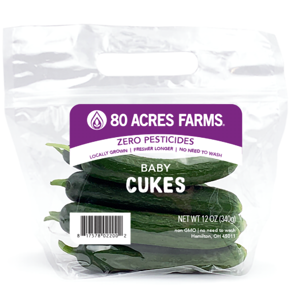 80 Acres Farms Baby Cukes